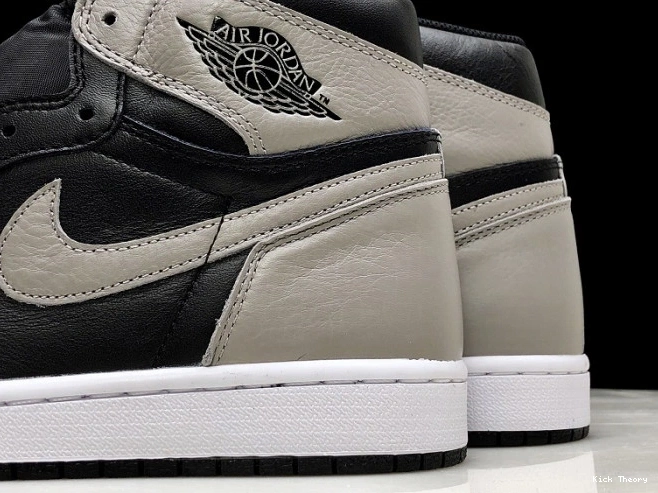 Kick Theory Grey OG Jordan Air Shadow 1 High Retro 555088-013 Black 0802